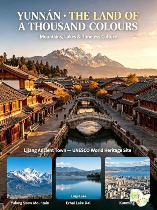 YUNNAN, CHINA — The Land of a Thousand Colours: Mountains, Lakes & Timeless Culture