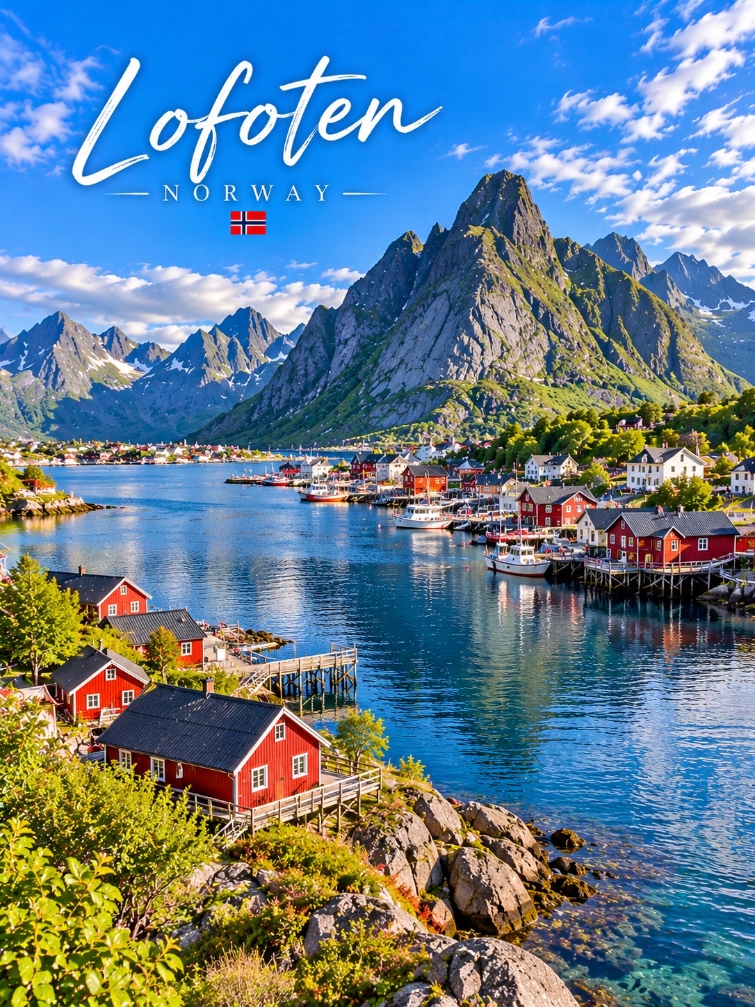 🏔️💙 Lofoten, Norway ดินแดนแห่งขุนเขาและทะเลสีฟ้าคราม 🇳🇴✨