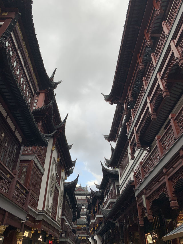 Shuttle in Shanghai between ancient and modern, past and future