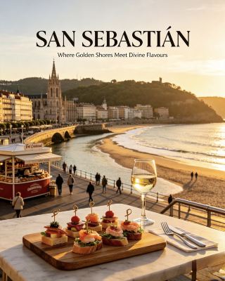 San Sebastián: Where Golden Shores Meet Divine Flavours
