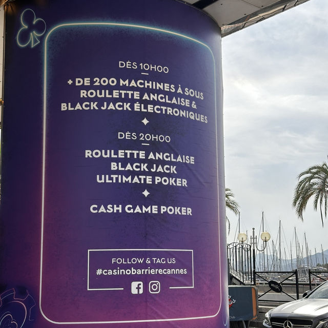 Roll in €€€ at this casino in Cannes!