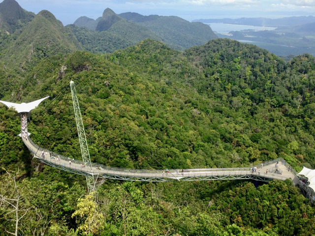 Luscious views from Langkawi Sky Bridge