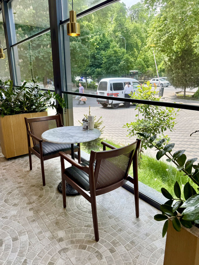Spring Treats at Boulevard Restaurant & Bakery in Samarkand 