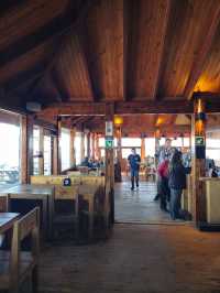 해외여행 오소르노산 중턱의 카페 Volcan osorno cafe