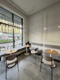 A drop of coffee in Saint-Petersburg