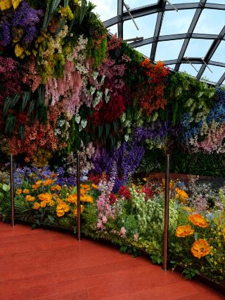 ガリツキー公園の「エデンの園」：花々に包まれた新しいカフェ