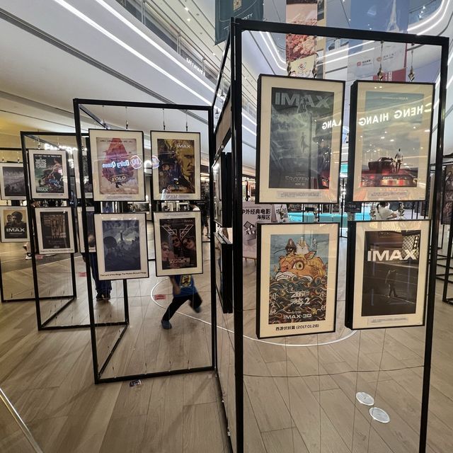 打卡深圳福田電影海報展