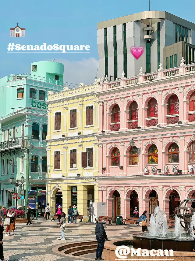 What to Do at Senado Square in Macau