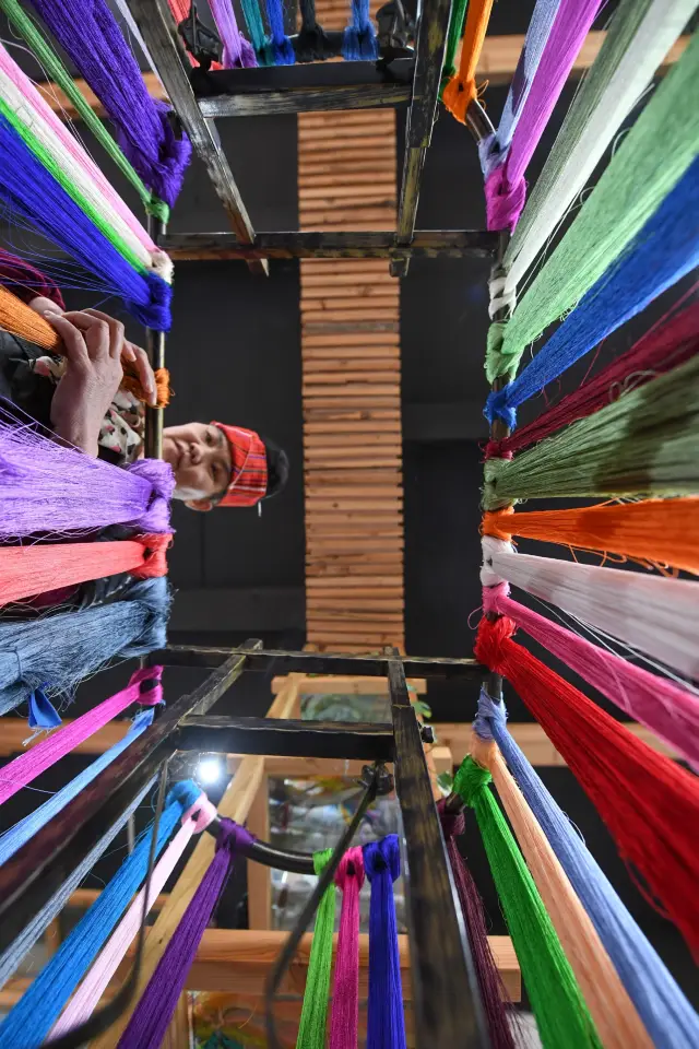 In Shibing, each piece of Miao embroidery has its own cultural island