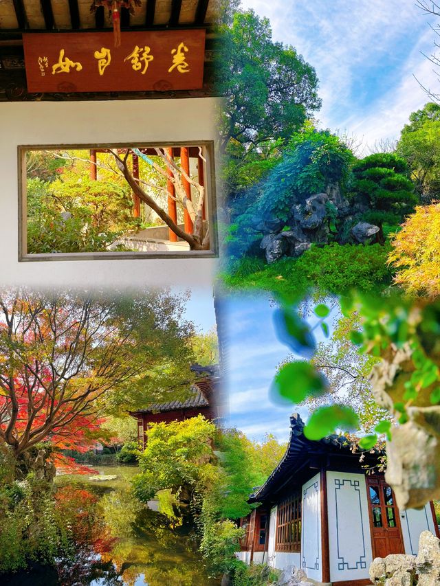 郭莊秋色，畫中有畫，景中帶景，杭州紅葉季攻略
