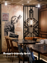 Check out this budget hotel in Bangkok 👆🏻