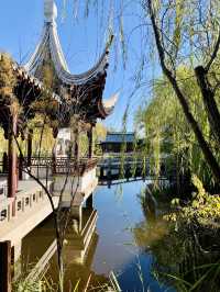 深秋的明月湖國家濕地公園令人心情氣爽