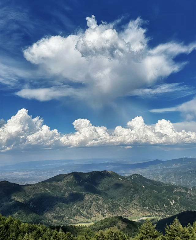 沒錯！在太原！！雲頂山美暈了！！！