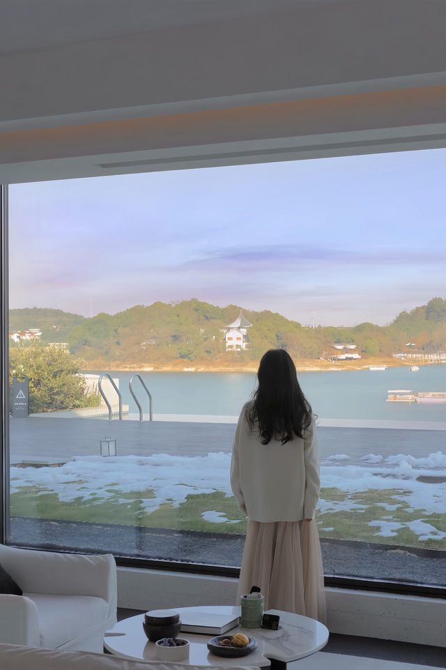 天目湖畔隱奢生活｜面朝山湖，庭院私湯