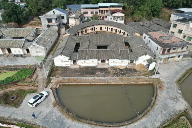 Nankou Overseas Chinese Village Gongxing Mansion in Meizhou, Guangdong