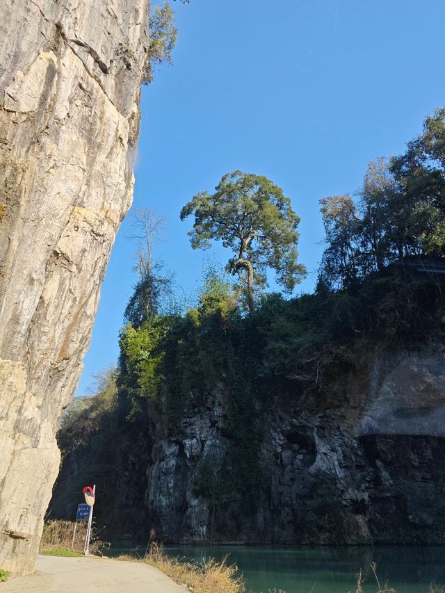 銅仁周邊有個叫挞扒洞的地方，非常惬意