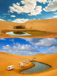 遼闊壯美的騰格里沙漠