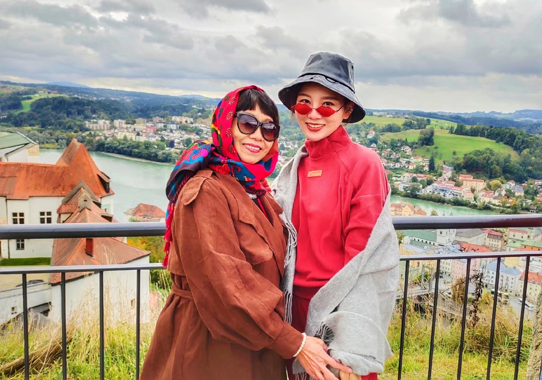 Passau, một điểm đến ít người biết đến ở Đức, là nơi hợp lưu của sông Danube và sông Inn.