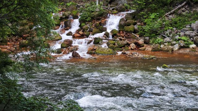 層雲峽銀河流星瀑布
