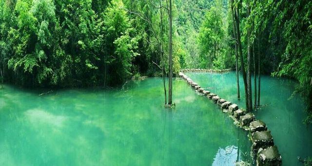 湖北香香水河丨"楚天九寨溝""小庐山"，係湖北著名嘅避暑勝地。
