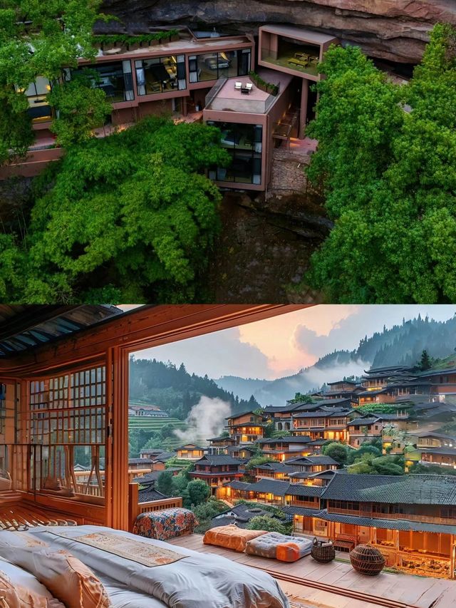 帶娃去了貴州洞穴瀑布酒店