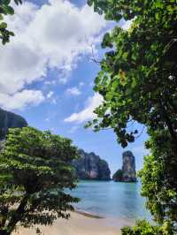 甲米的獨立私人海灘。