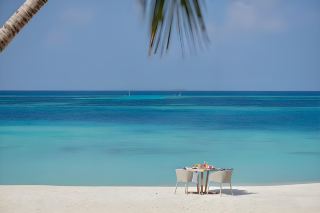 Hulhudheli, a paradise where the sea meets the sky. 