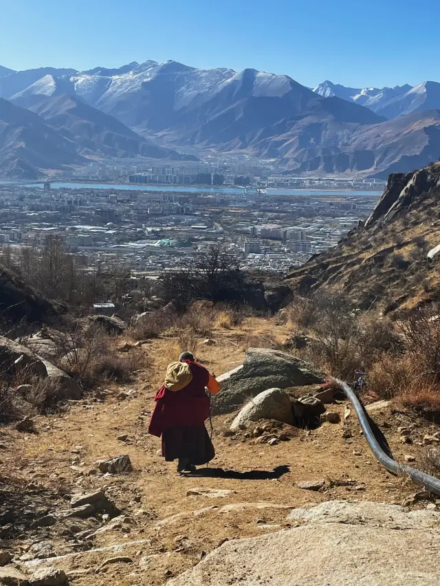 Hiking Behind Drepung Monastery: A "Crazy" Dialogue with Myself