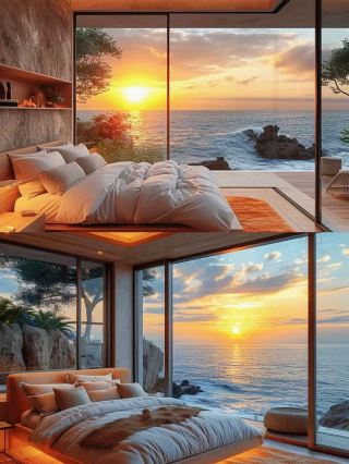 I really like the ocean view rooms.