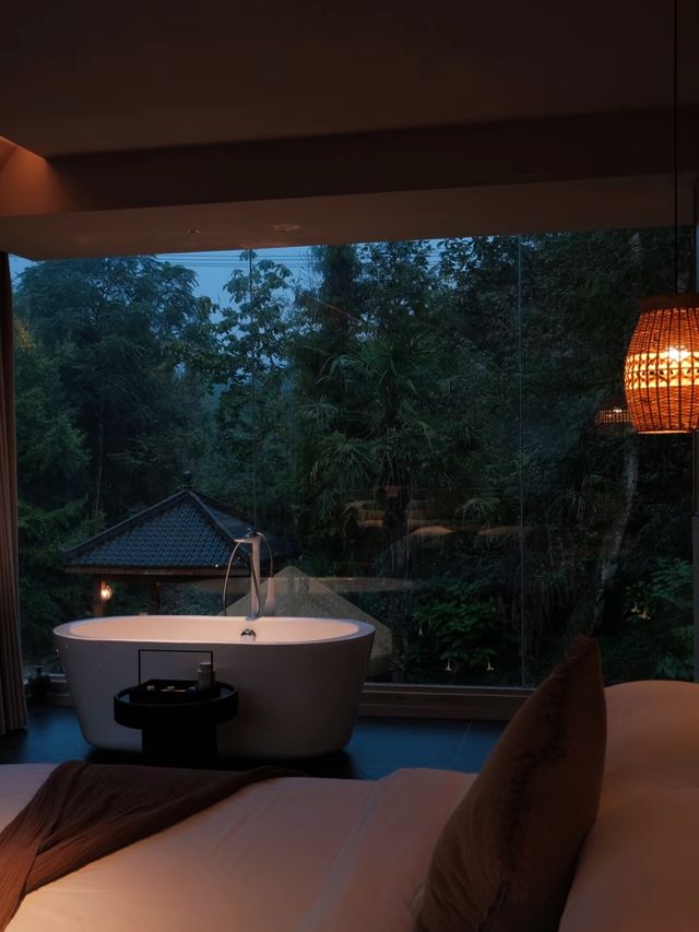 大邑住宿| 喺森林浸溫泉，療癒系山景
