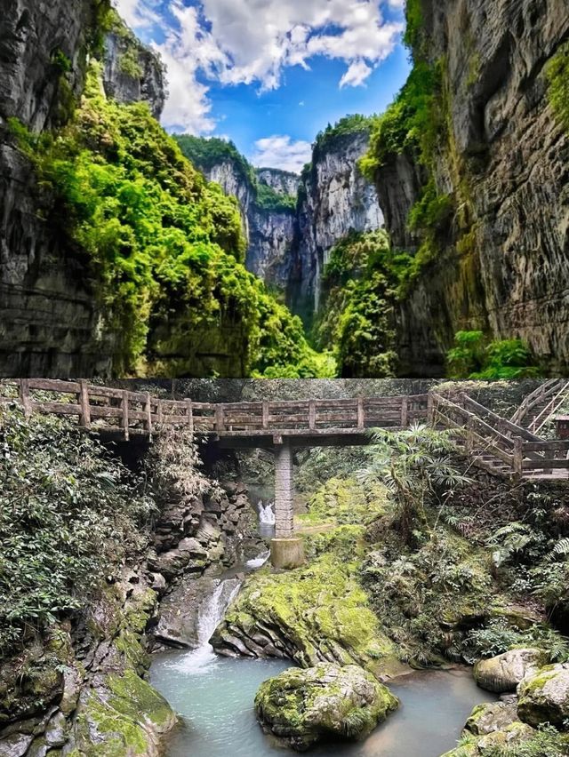 武隆天生三橋，真的不是神仙鑿出來的嗎？
