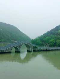 建德子胥公園，充滿江南風情嘅水墨畫