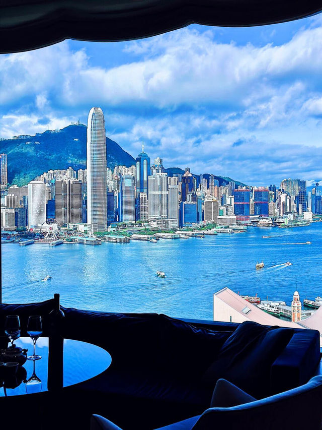 🌊 香港瑰丽酒店｜这片维港海景，值得你专程来睡！ 