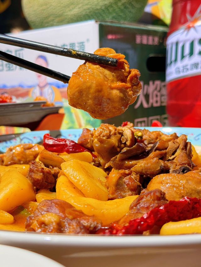 正宗新疆哈密瓜，真係好好食呀