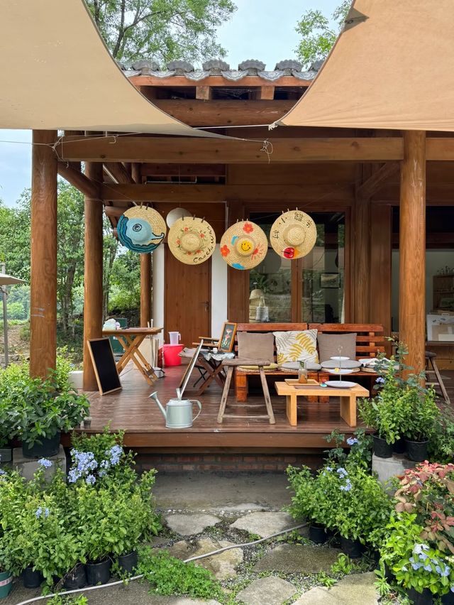西安週末2h享受療癒·朱䴉小村