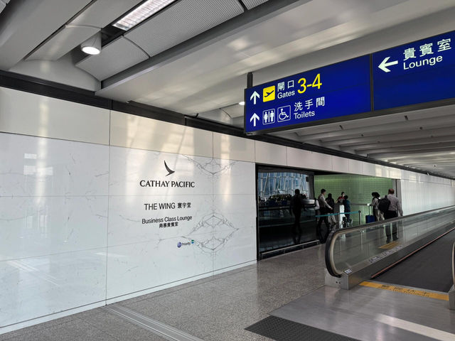 香港機場國泰貴賓室雙刷！The Deck vs The Wing實測✨