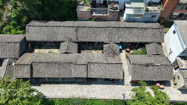 河南新縣錢大灣古村