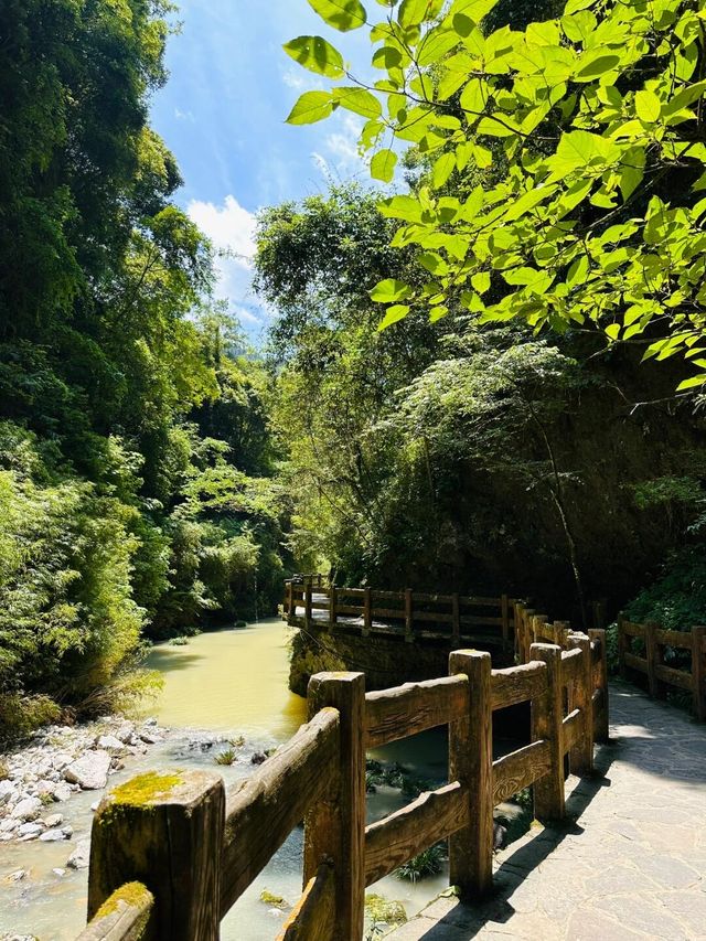 地表最像異世界的地方！我在重慶龍水峽地縫被美到失語🪨