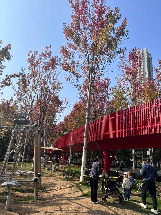 西安東郊免費遛娃寶藏地，幸福林帶兒童樂園太香啦！