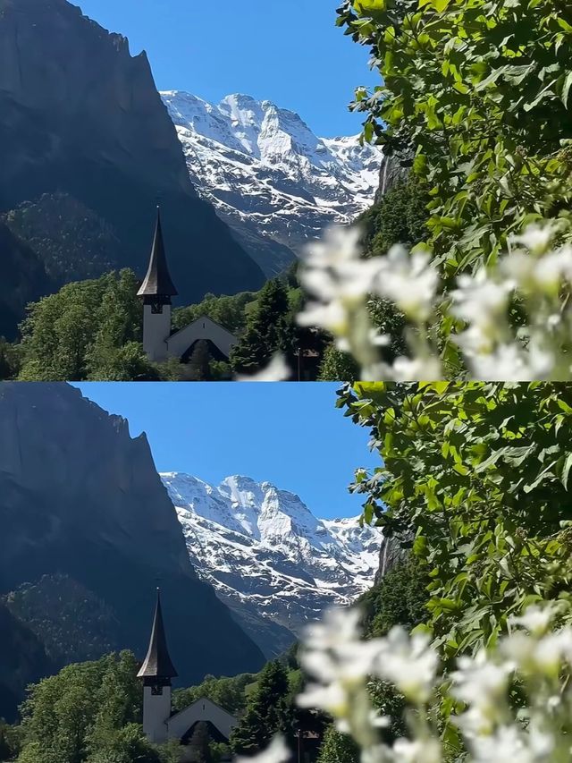 是誰闖入了瑞士少女峰的童話世界裡！