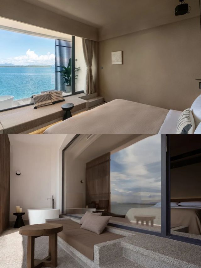 深圳絕美海景民宿睡醒就是蔚藍大海