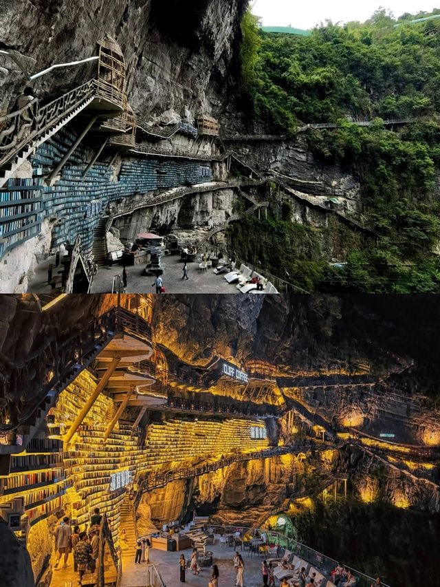 在326米深坑邊喝咖啡是種什麼體驗? 在326米深坑邊喝咖啡是種什麼體驗?