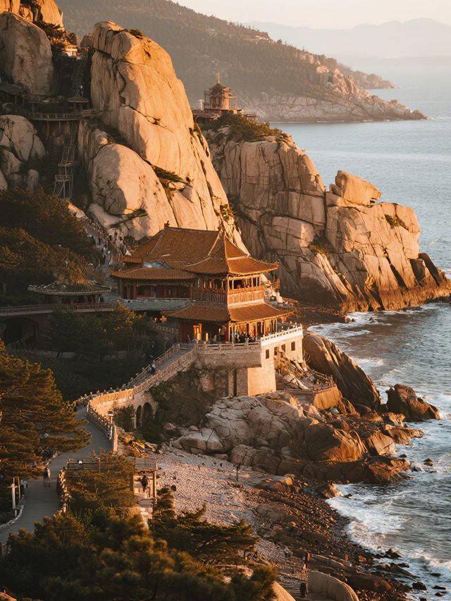 青島崂山親子遊一半山海一半治癒遛娃 青島崂山親子遊一半山海一半治癒遛娃