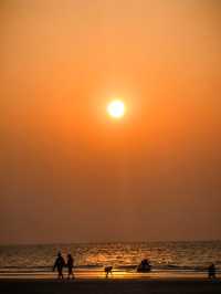 北海絕美日落觀賞地!石螺口海灘的晚霞浪漫哭了