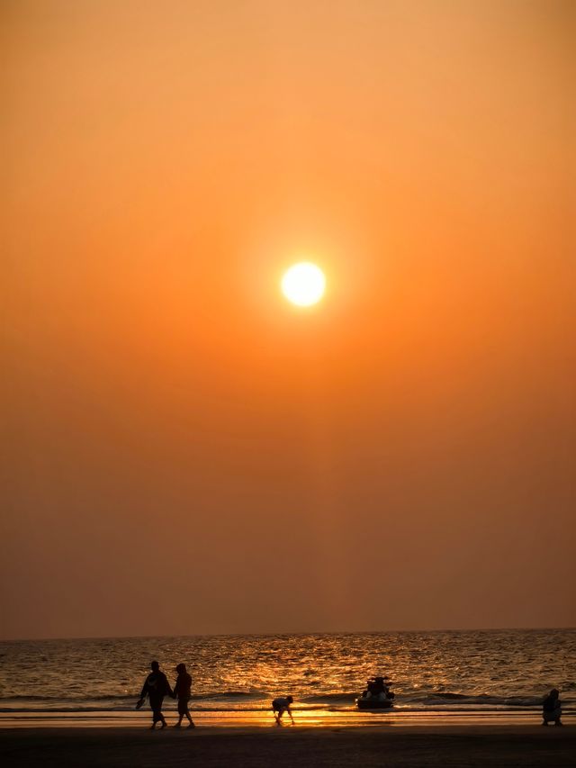 北海絕美日落觀賞地!石螺口海灘的晚霞浪漫哭了 北海絕美日落觀賞地!石螺口海灘的晚霞浪漫哭了