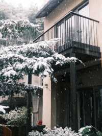 莫干山的初雪，你就是故事裡的主角