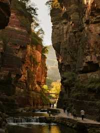 鄭州2.5h直達!秋日遛娃天花板龍潭大峽谷