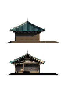 永安寺傳法正宗殿su模型復原