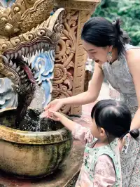 買套傣風便裝帶娃闖進傣王御花園