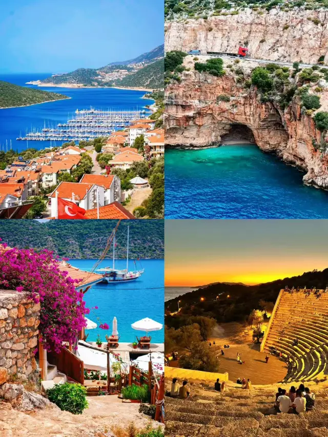 Kas, Turkey: The Blue and White Romance of the Mediterranean Ceiling